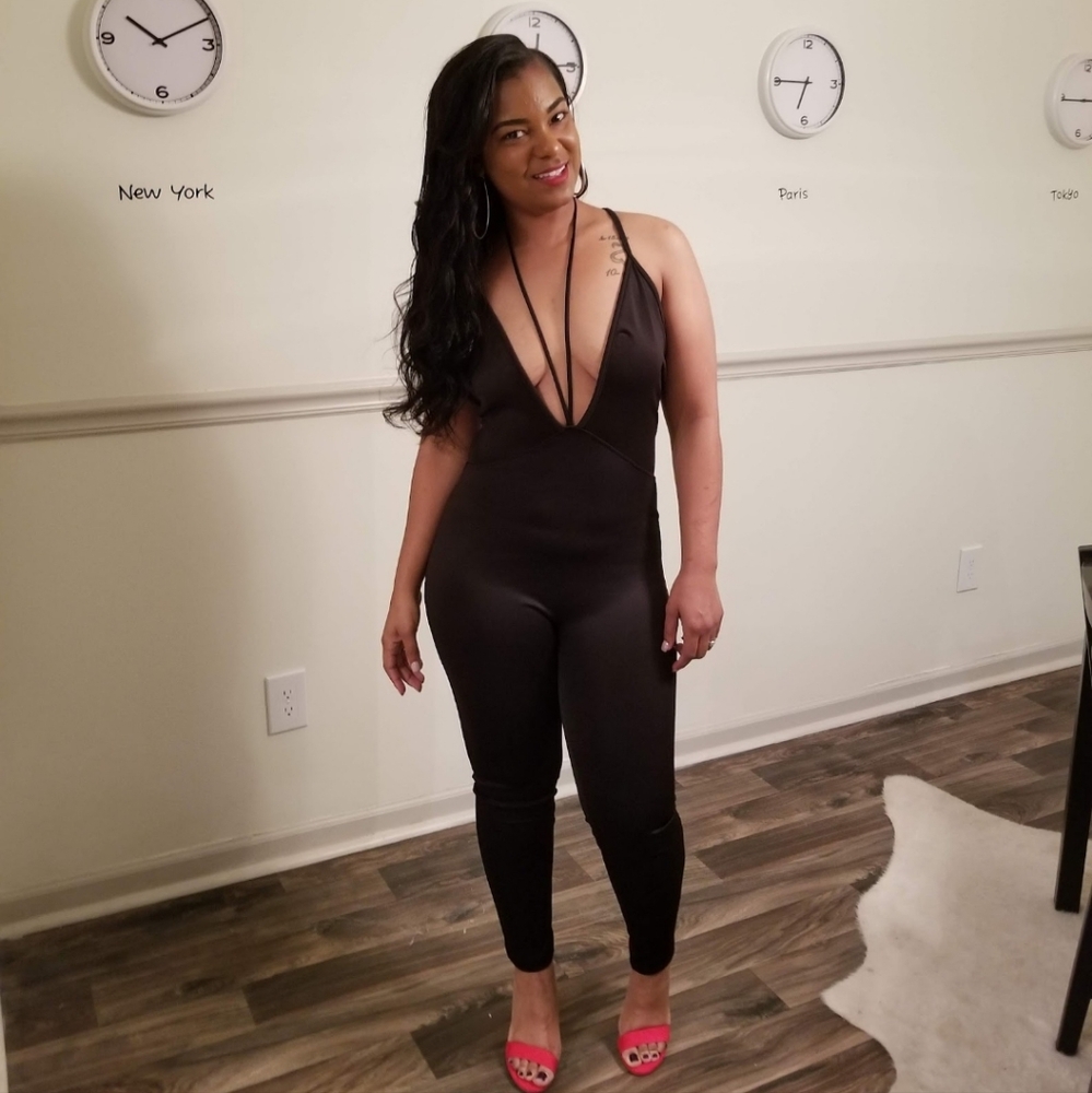Plunge Jumpsuit